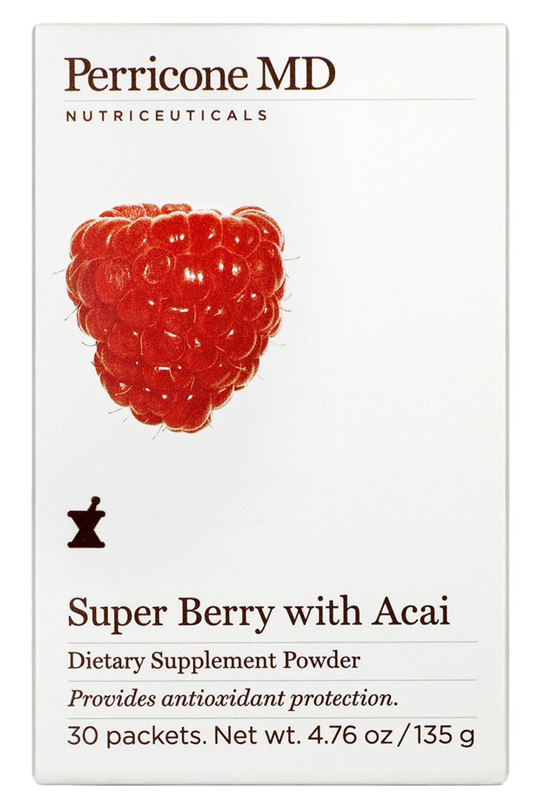 Super Berry with Acai Dietary Supplement Powder, Main, color, NO COLOR