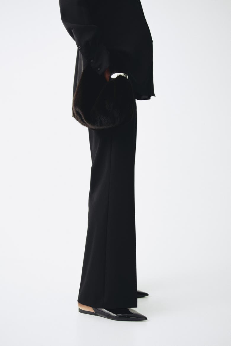 Mama Bootcut Pants, Alternate, color, Black