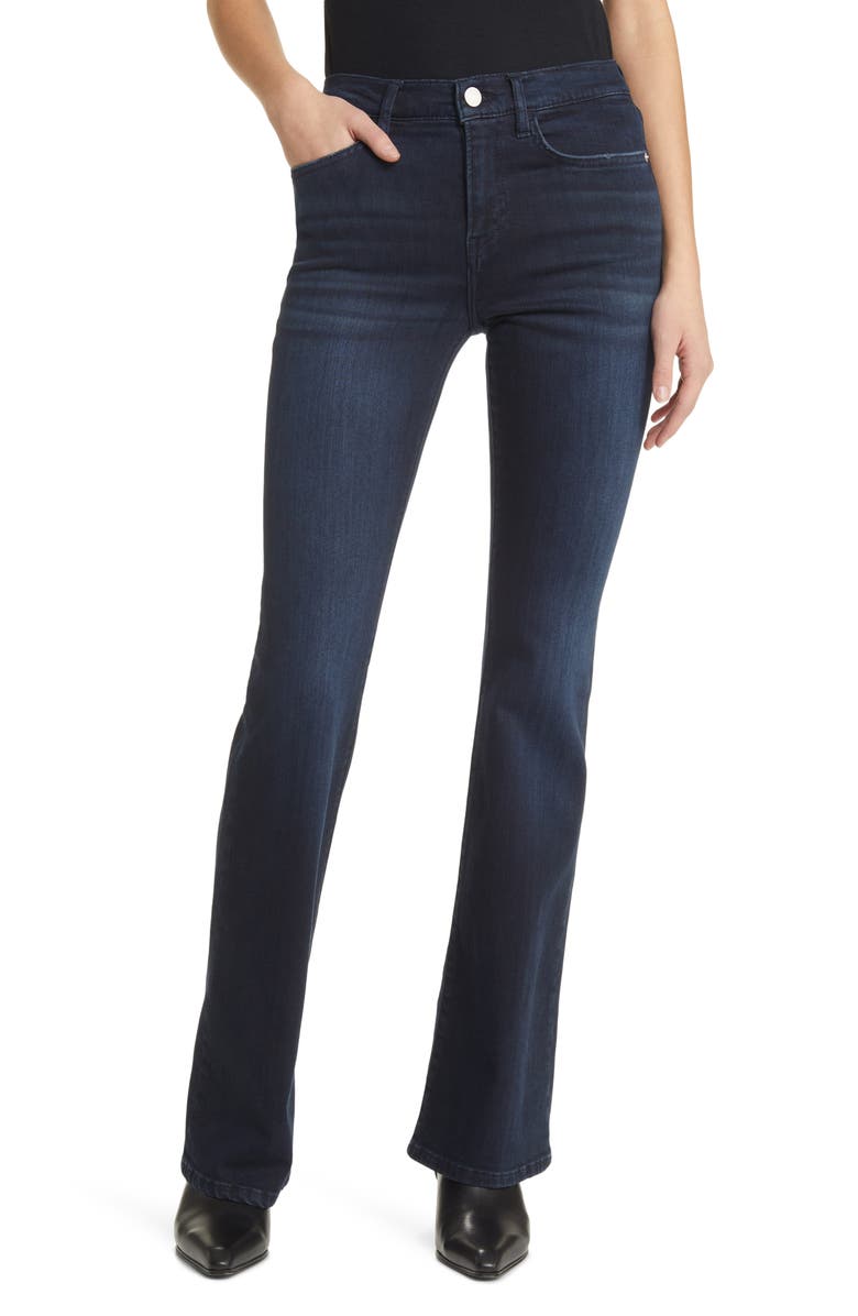FRAME Le High Waist Flare Jeans, Main, color,