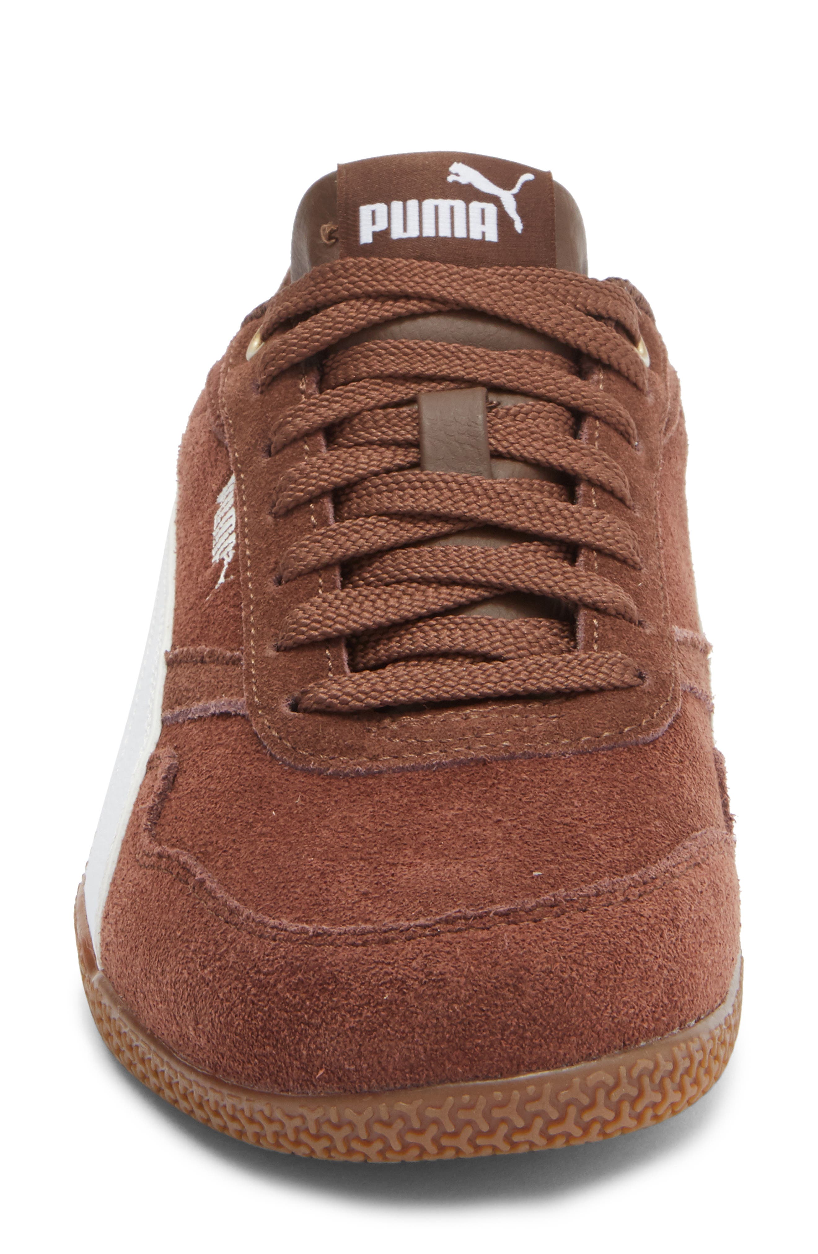 PUMA Bella Donna Sneaker, Alternate, color, Chestnut Brown/ White/ Gold