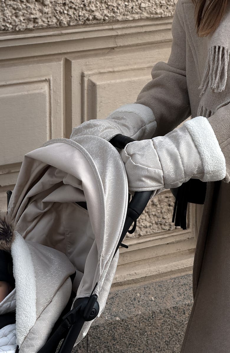 Stokke x Bonpoint YOYO Water Repellent Stroller Mittens, Alternate, color,