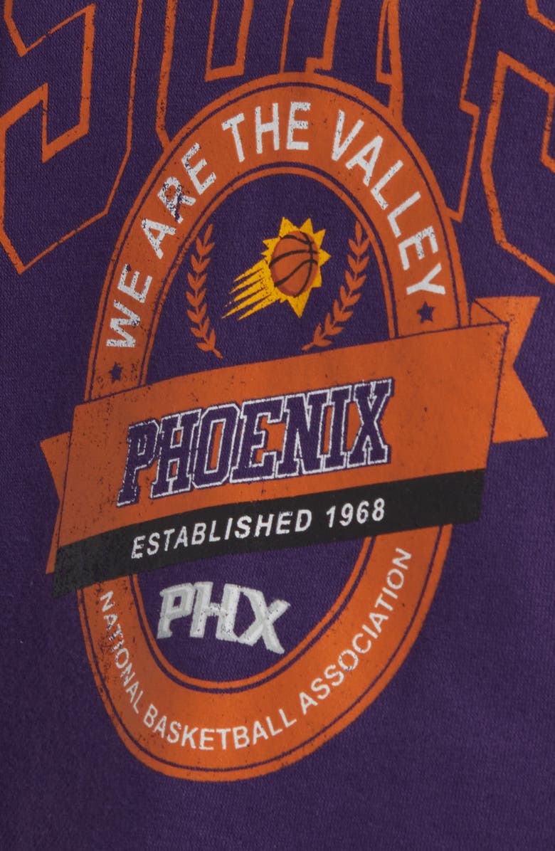 WEAR by Erin Andrews Women's WEAR by Erin Andrews Purple Phoenix Suns Pieced Quarter-Zip Hoodie Jacket, Alternate, color, Purple