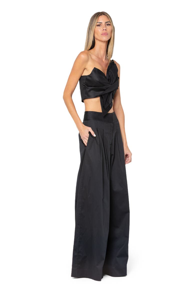 Orchid Mini Top, Alternate, color, Black