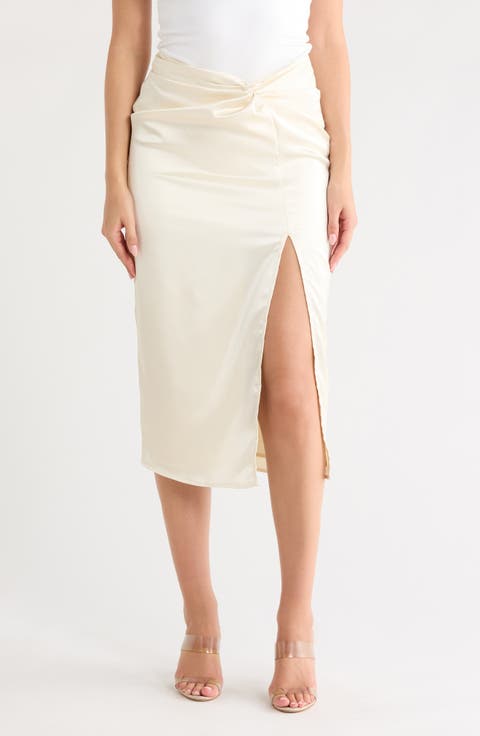 Zosia Satin Skirt