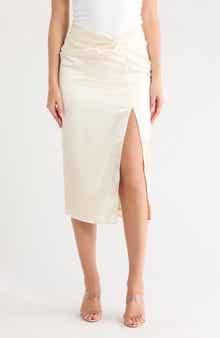 Zosia Satin Skirt