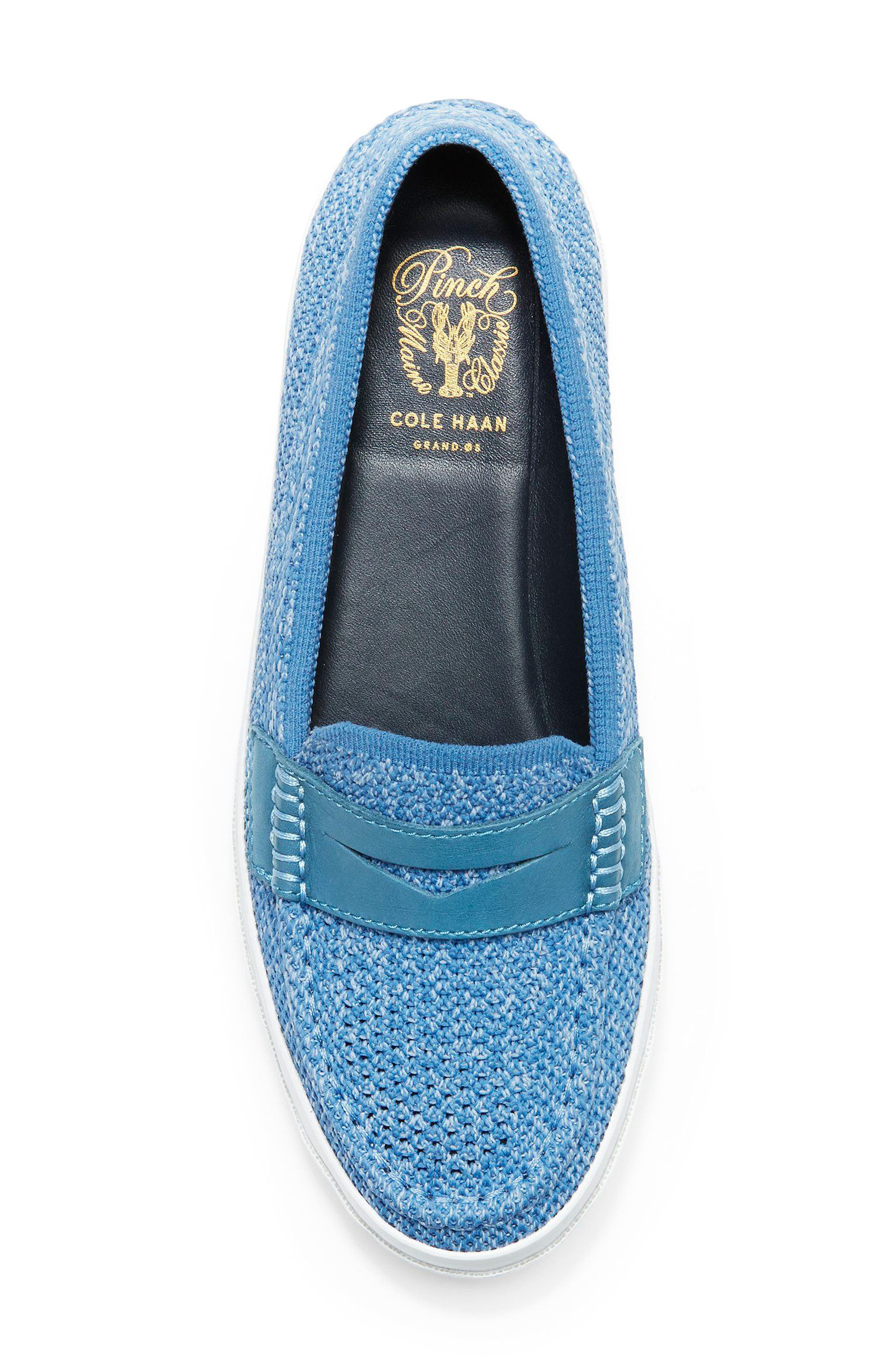 Pinch Stitchlite™ Loafer, Alternate, color, RIVERSIDE/ WHITE FABRIC