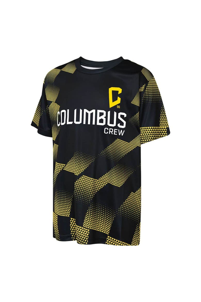 Youth Outerstuff  Black Columbus Crew Sheer Thrill T-Shirt, Alternate, color, Black
