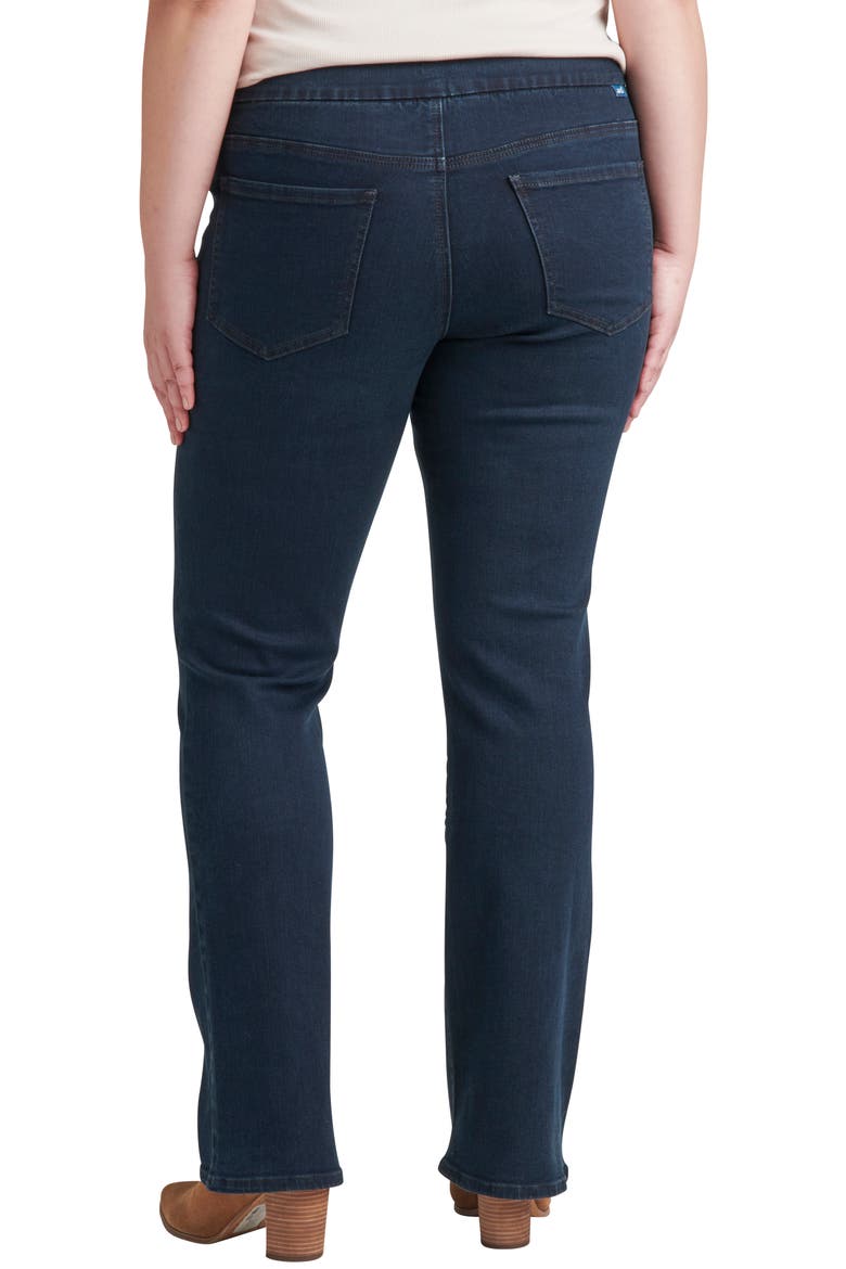Paley Pull-On Mid Rise Bootcut Jeans, Alternate, color, AFTER MIDNIGHT