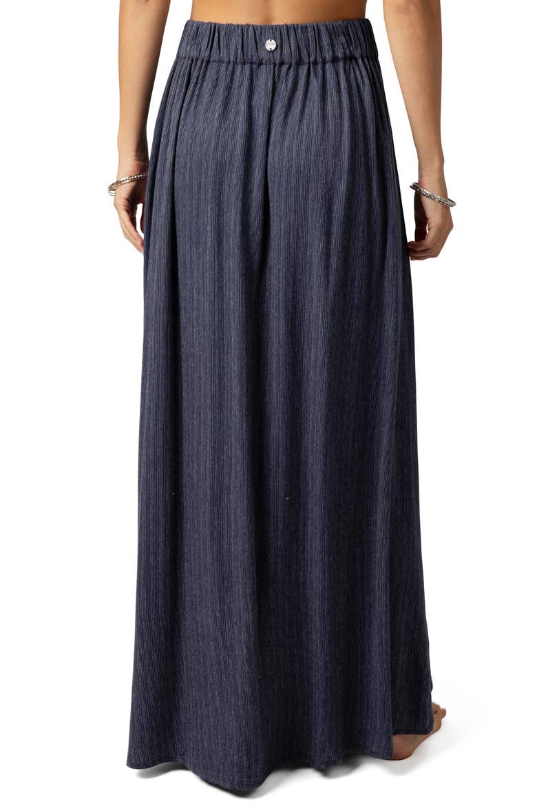 Shorebreak Maxi Skirt, Alternate, color, NAVY
