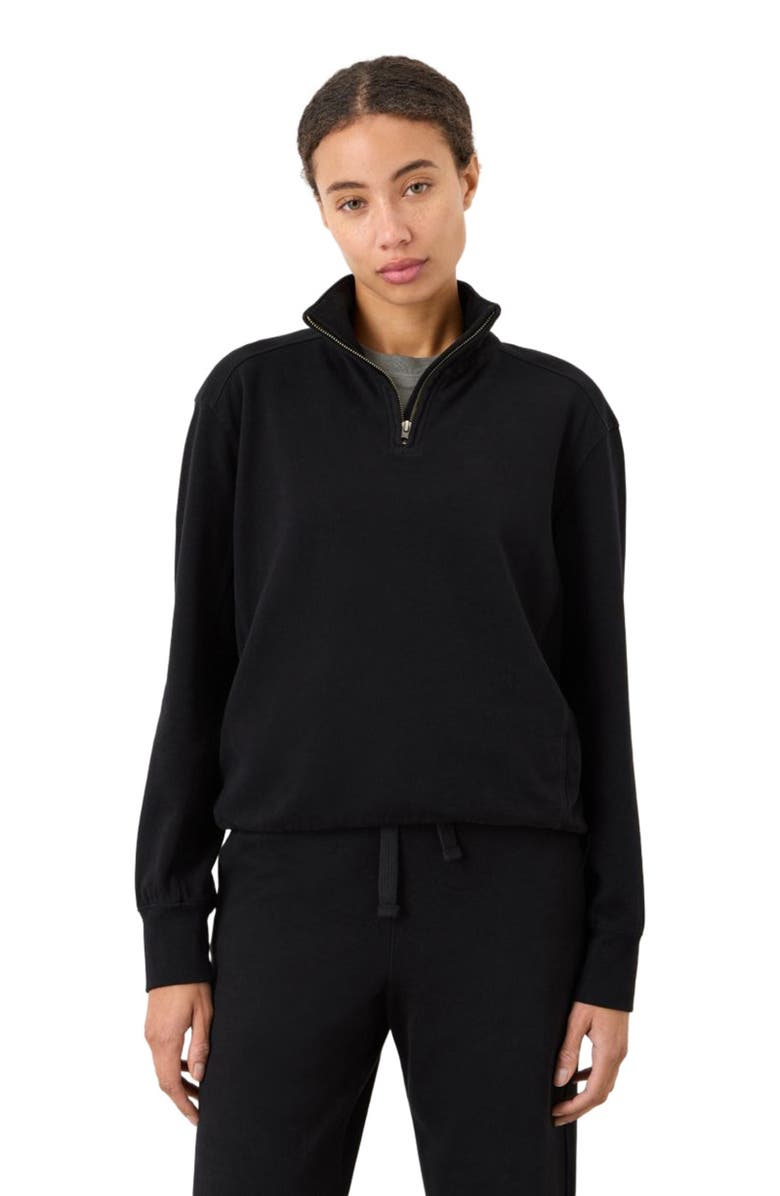 Pact CloudKnit Half Zip, Main, color, Black