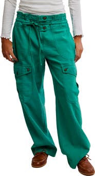 Free People Park Ave Cotton Cargo Pants