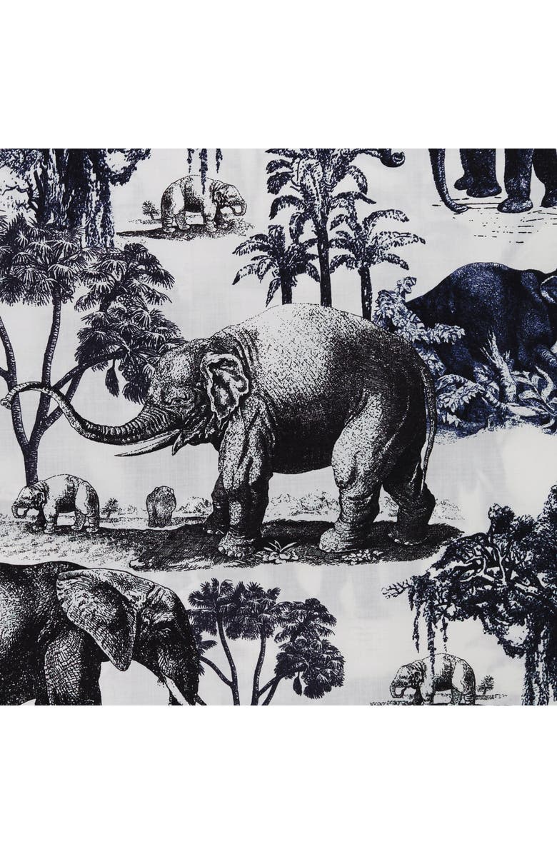 The Cat's Pajamas Luxe Pima Pajama Print Set, Alternate, color, Safari Toile