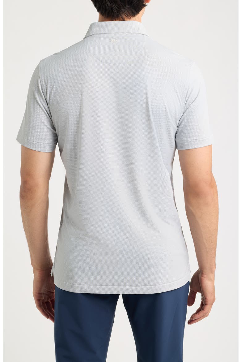 Campania Crown Crafted Performance Jersey Polo, Alternate, color, WHITE