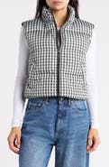 Thread & Supply Gingham Puffer Vest
