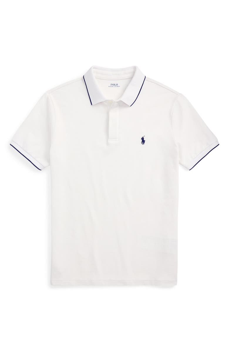 Polo Ralph Lauren Classic Fit Cotton Piqué Polo, Alternate, color, White/ White