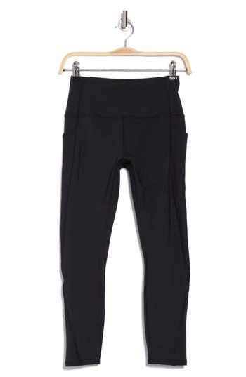 Rbx High Waist Pocket Leggings In Black