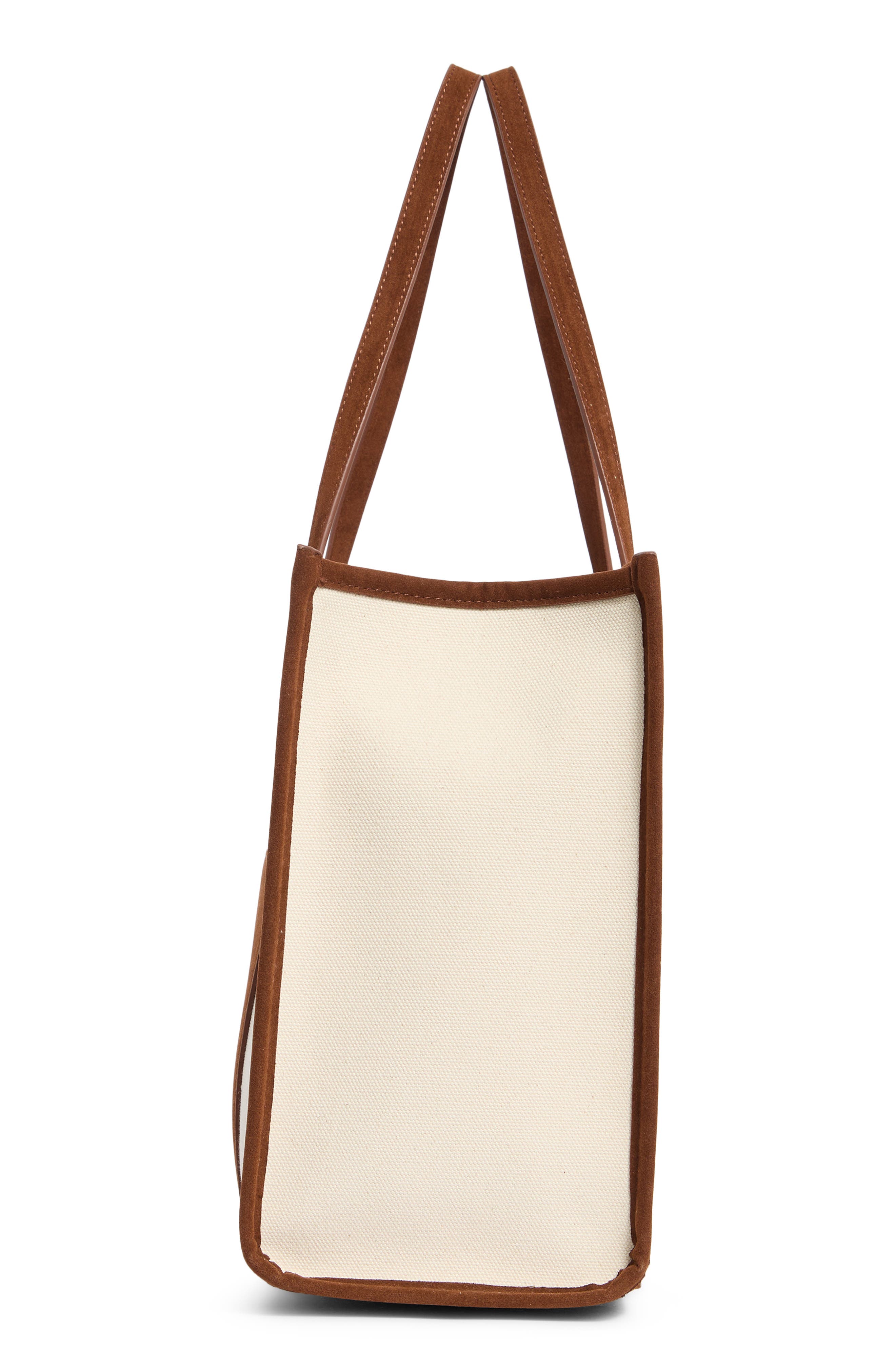 Canvas Tote Bag, Alternate, color, NATURAL CHOCOLATE