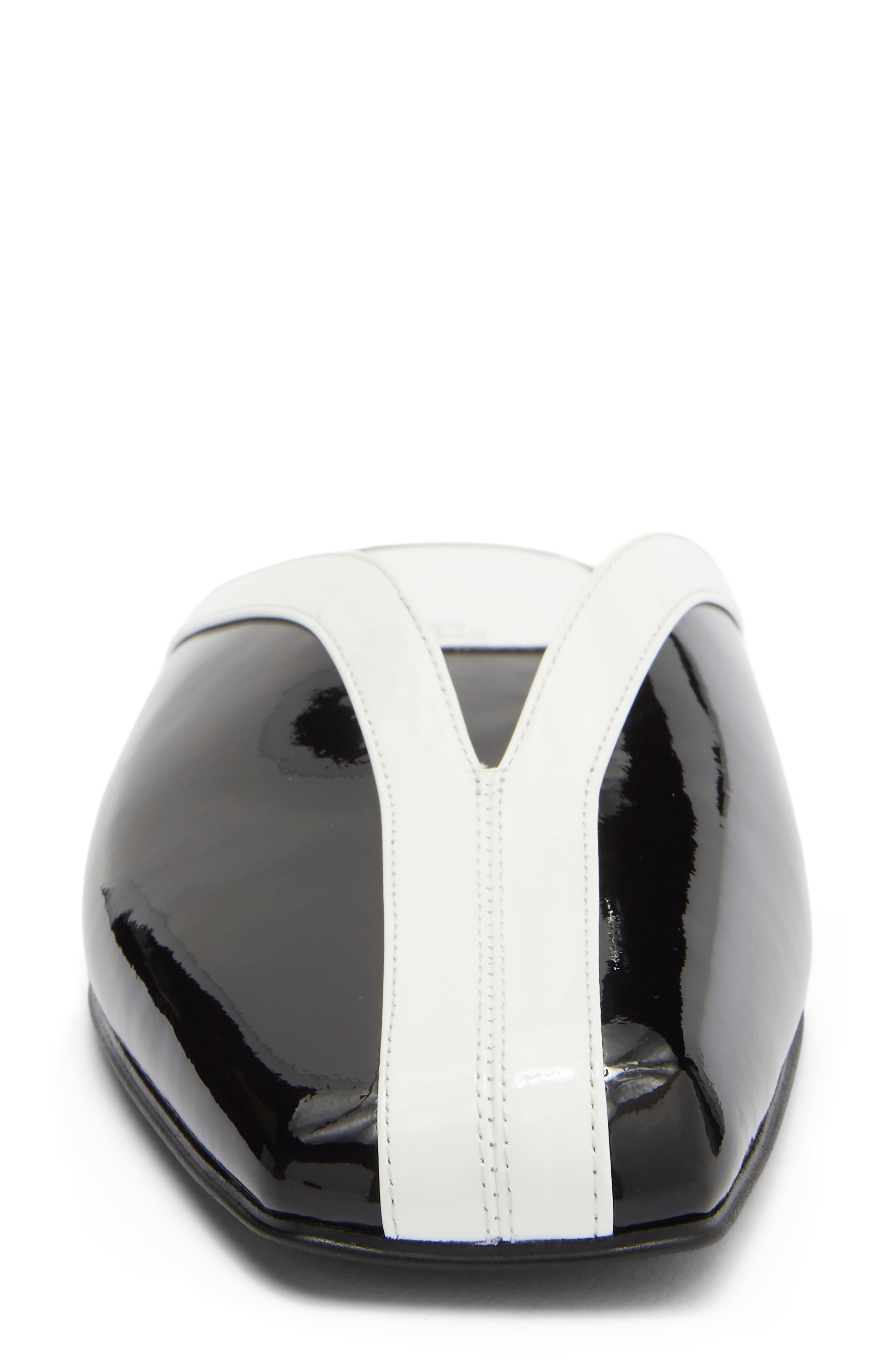 Narrows Mule, Alternate, color, BLACK WHITE COMBO