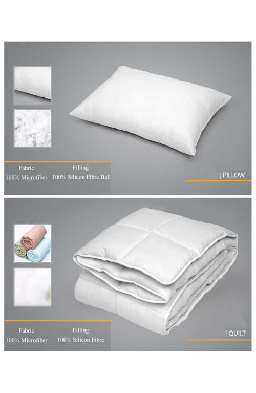 Depera Down Alternative Queen Size Climate Pillow In White