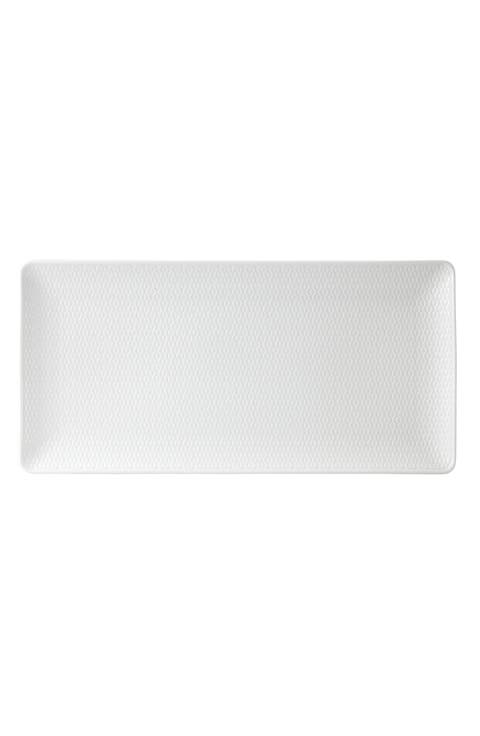Gio Bone China Rectangular Serving Tray