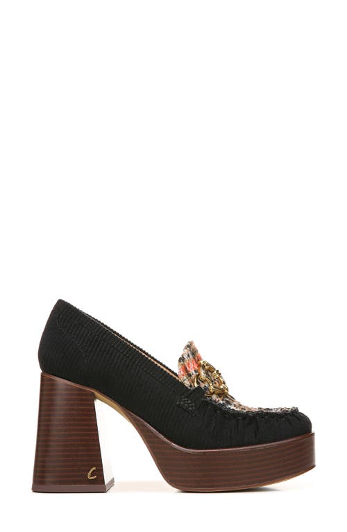 Circus Ny By Sam Edelman Susie Platform Loafer Pump In Black Multi