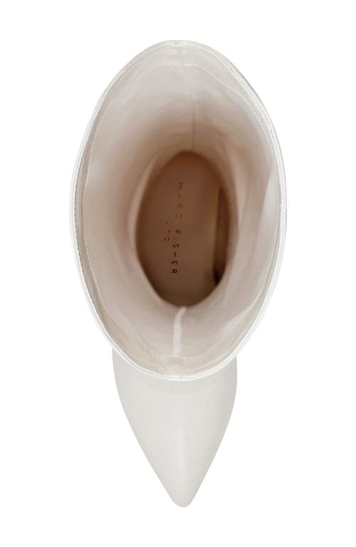 Marc Fisher Ltd Nairine Knee High Boot In White