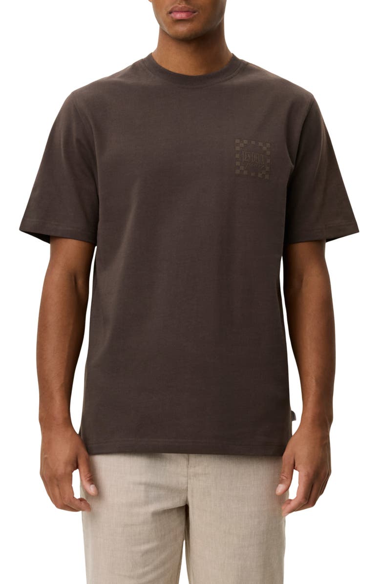 Les Deux Ben Goods Graphic T-Shirt, Main, color, Turkish Coffee Brown
