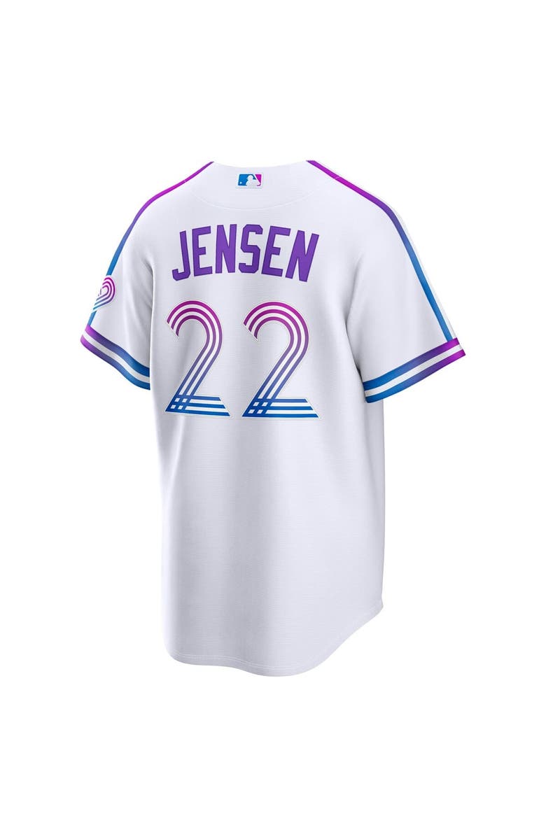 Nike Men's Nike Carter Jensen White Kansas City Royals 2026 City Connect Stadium Jersey, Alternate, color, White