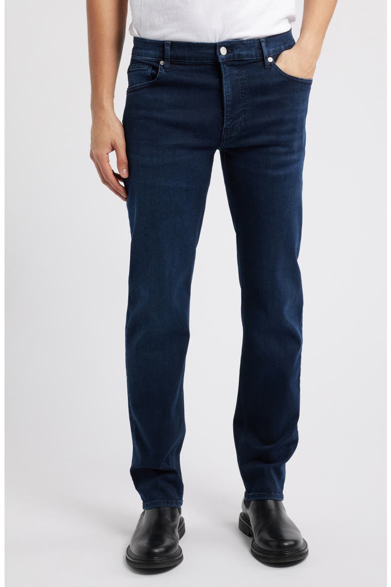 Jetset Modern Straight Leg Jeans, Main, color, JET INDIGO