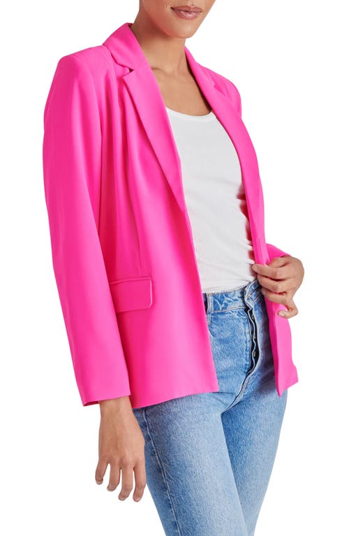 Steve Madden Payton Blazer In Pink Lemonade