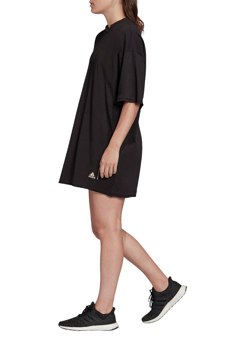 Must Haves T-Shirt Dress, Alternate, color, BLACK