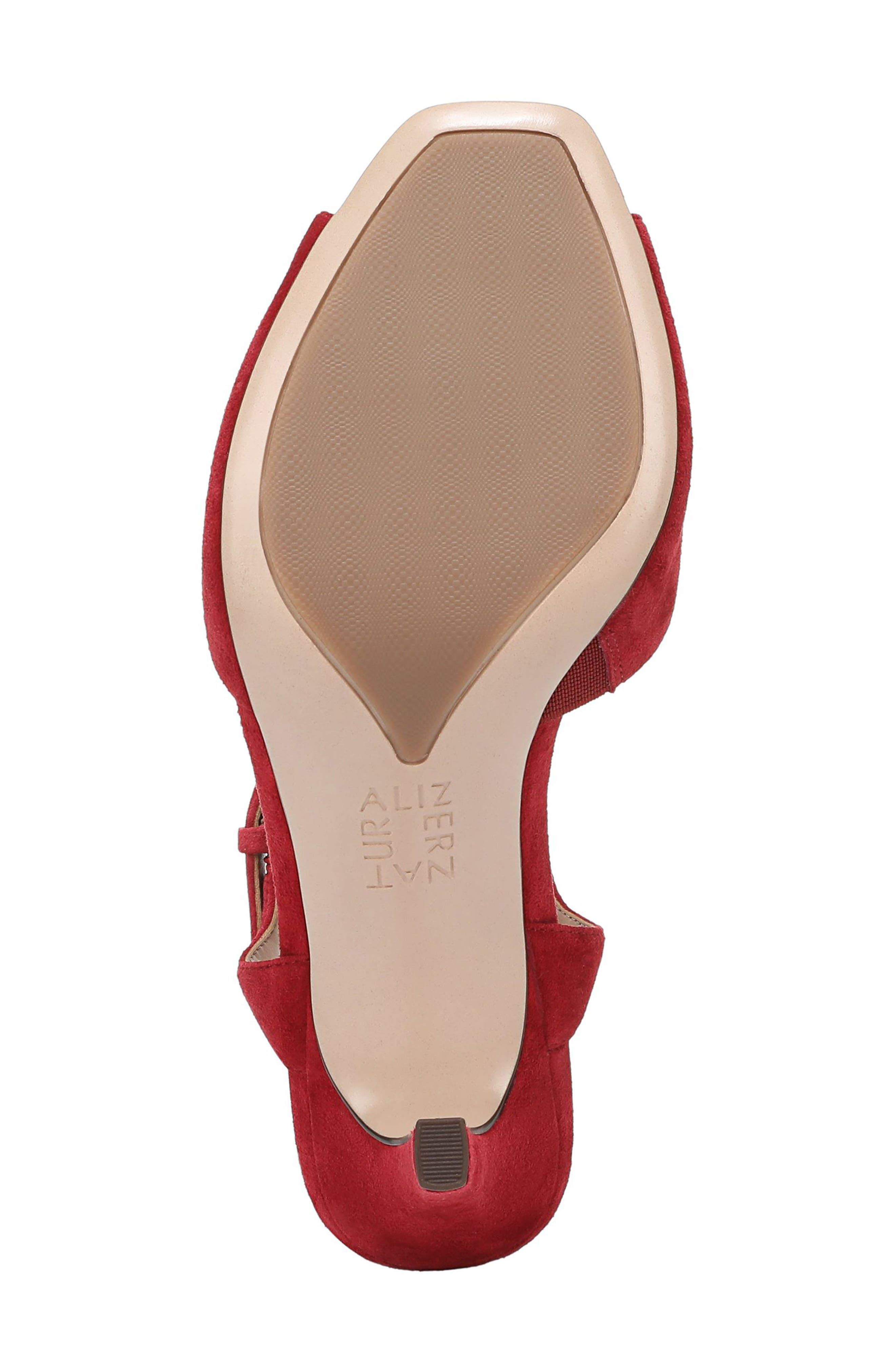 Autumn Ankle Strap Sandal, Alternate, color, HEART FLAME SUEDE