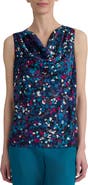KASPER Cowl Neck Sleeveless Top