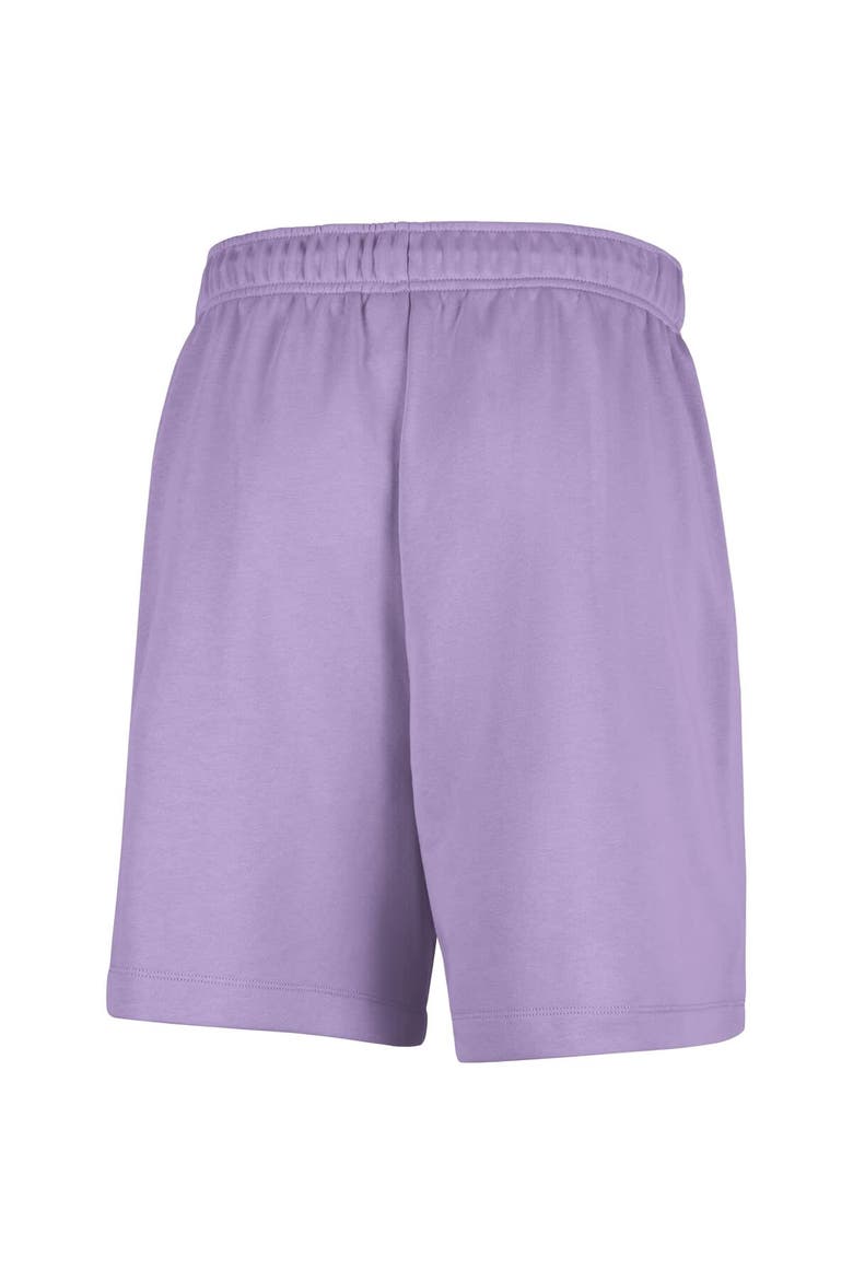 Women's Nike  Violet Golden State Valkyries 6" Fleece Performance Shorts, Alternate, color, Violet