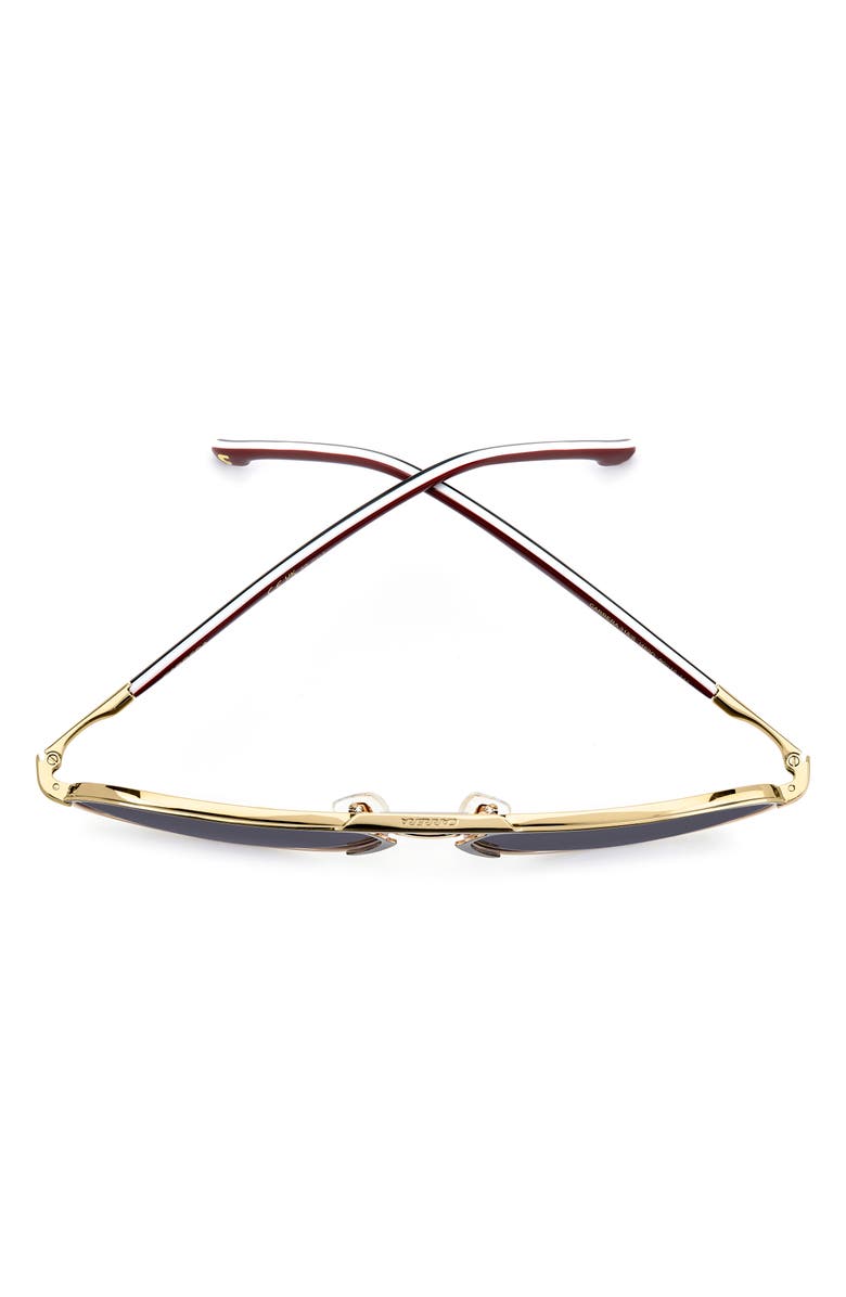 Carrera Eyewear 60mm Aviator Sunglasses, Alternate, color, 