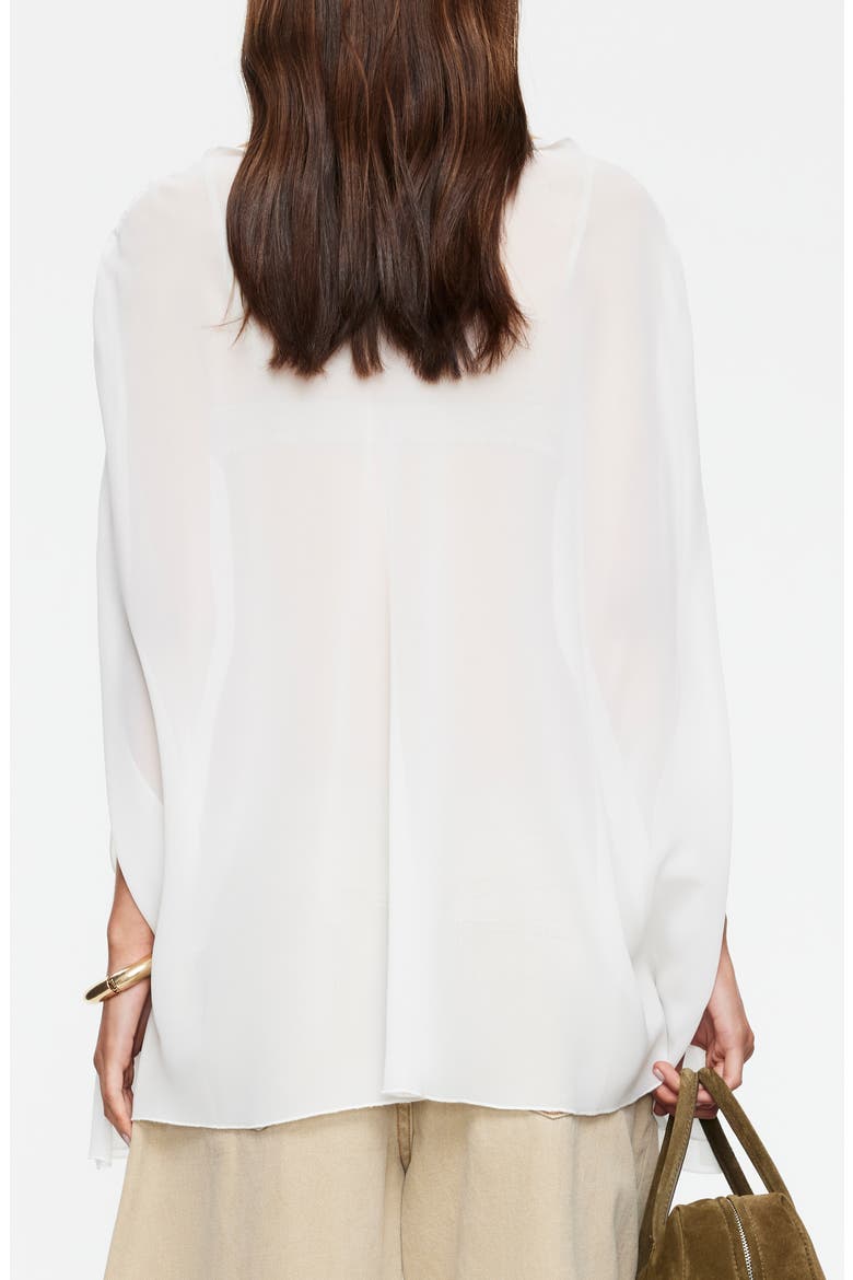 Aura Poncho, Alternate, color, PORCELAIN