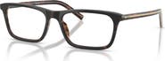 Prada 56mm Rectangle optical glasses