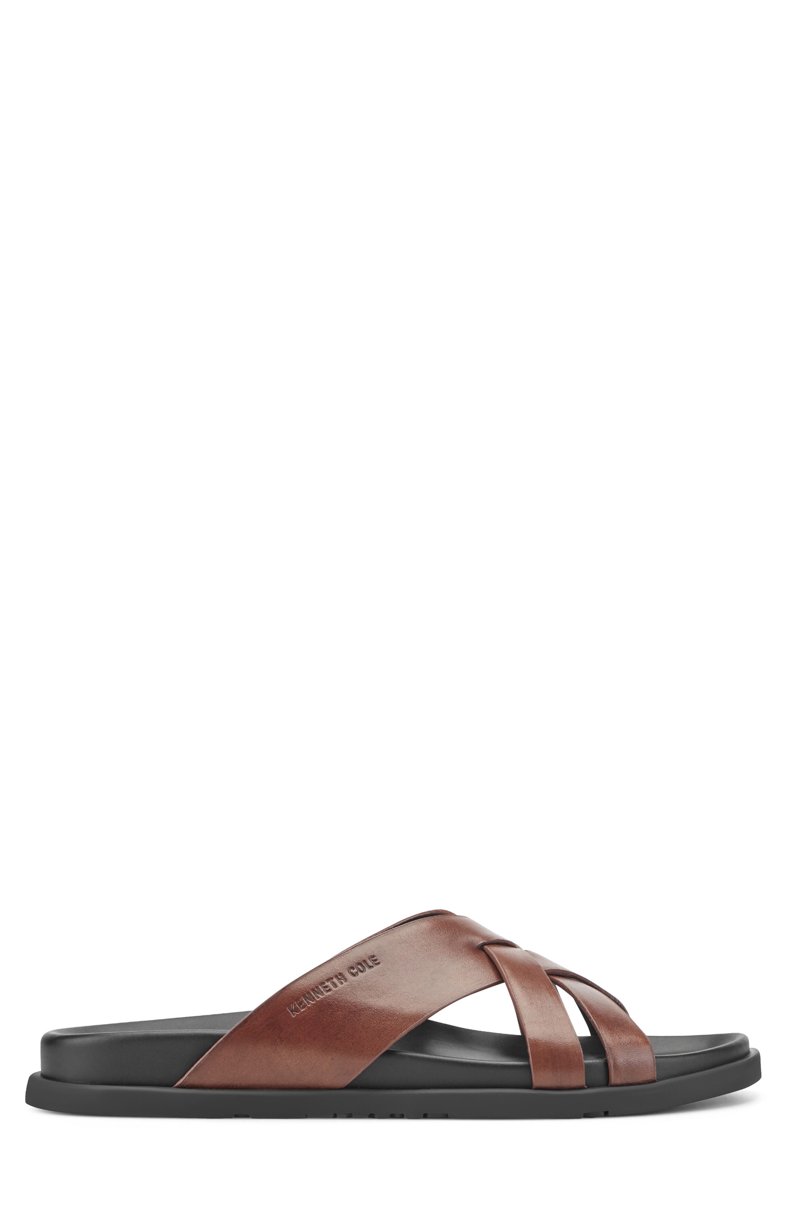 Wooper Slide Sandal, Alternate, color, COGNAC