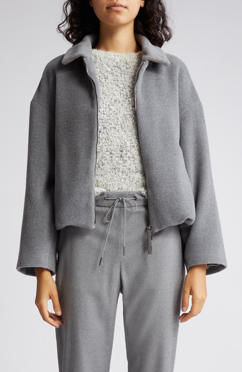 Fabiana Filippi Boxy Wool Jacket, Main, color,