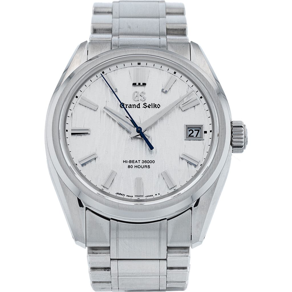 Watchfinder & Co. Grand Seiko Heritage Collection Bracelet Watch, 40mm In White