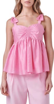 Endless Rose Bow Accent Tank