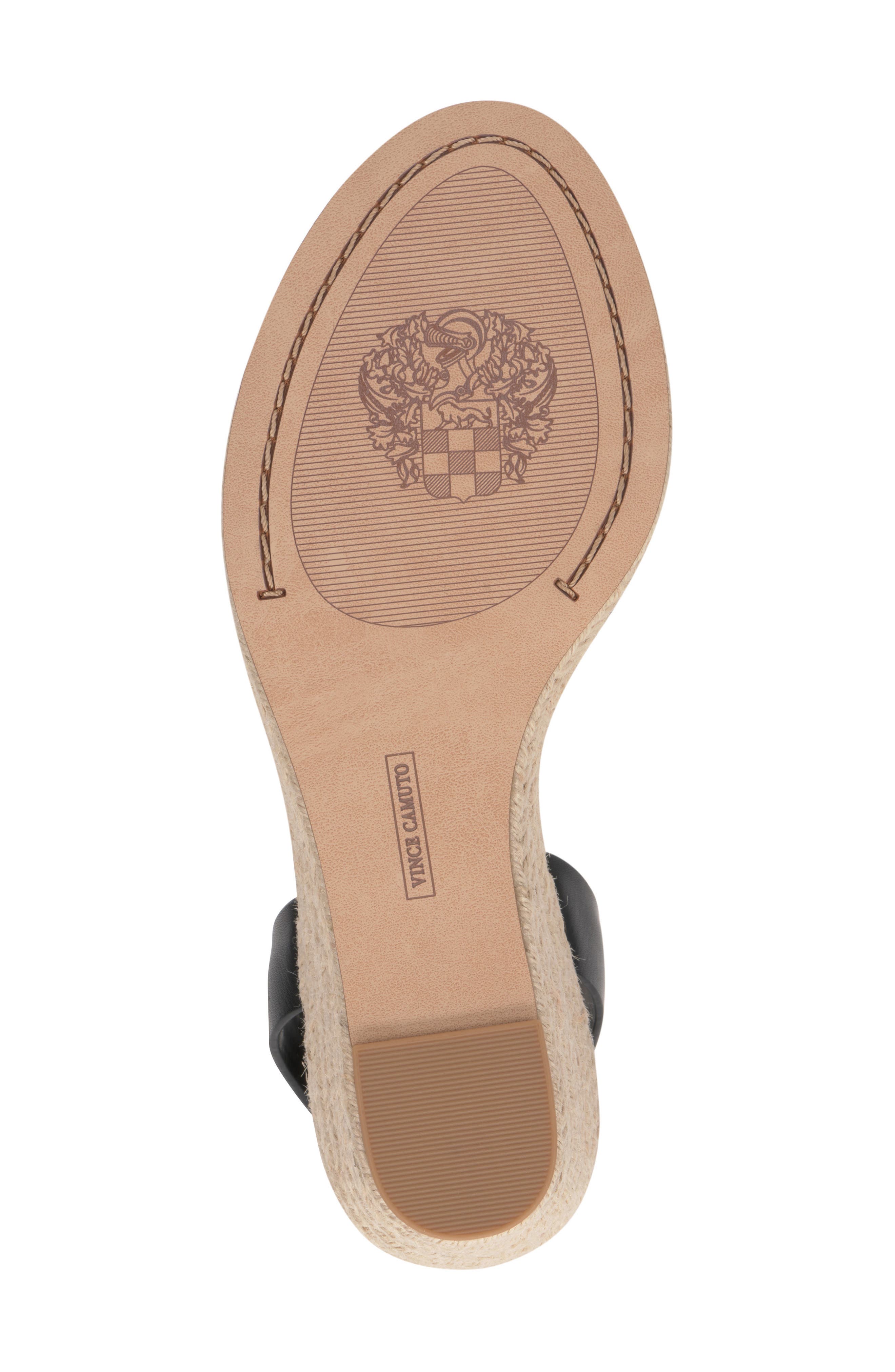 Vince Camuto Fainel Espadrille Ankle Strap Platform Wedge Sandal, Alternate, color, 