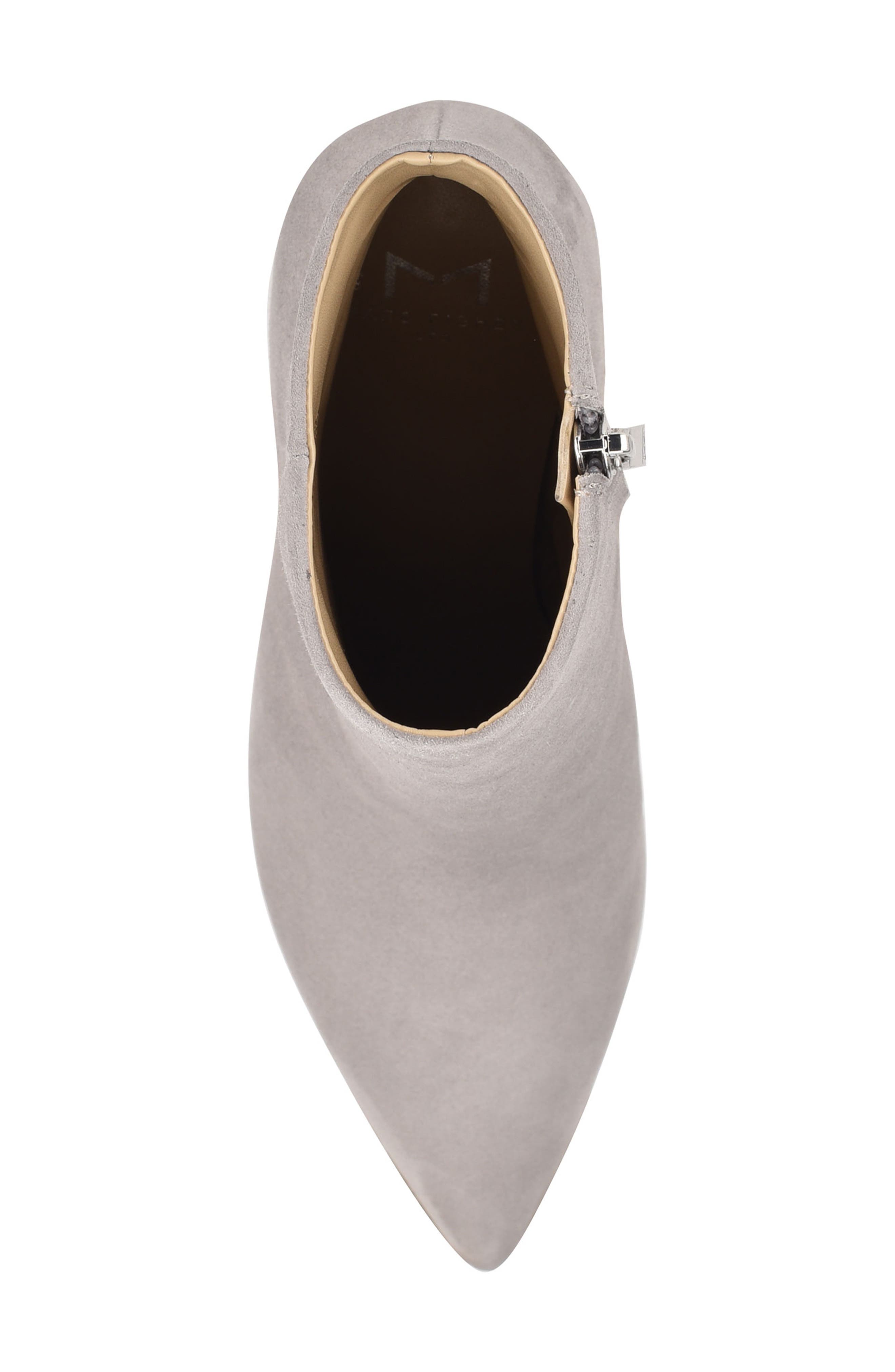 Ulani Pointy Toe Bootie, Alternate, color, GRIGIO SUEDE