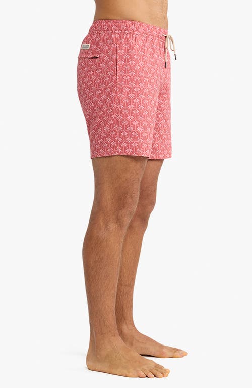 Fair Harbor The Bayberry Swim Trunks In Pink