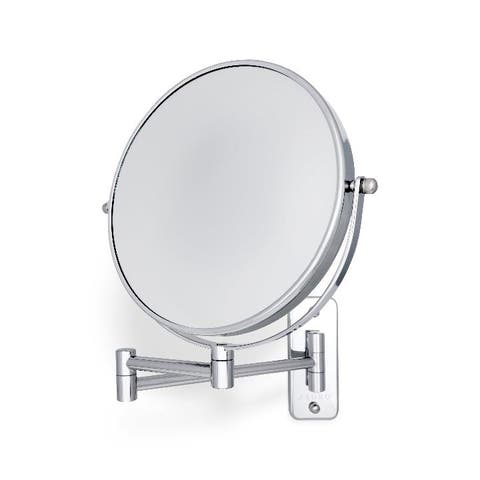 Wall Mounted Makeup Mirror with 8X/1X Magnifications