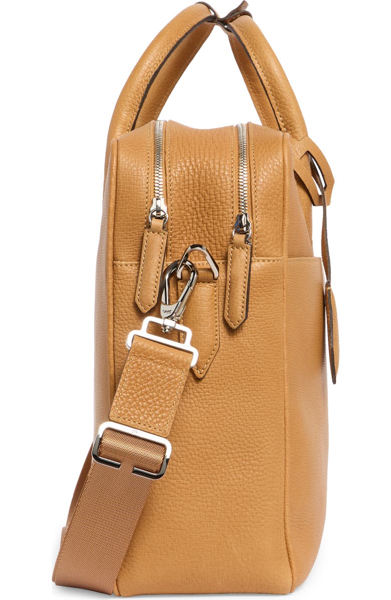 Longchamp Parisis Leather Briefcase, Alternate, color, Baltik