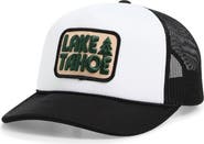 Local Beach Lake Tahoe Patch Snapback Trucker Hat