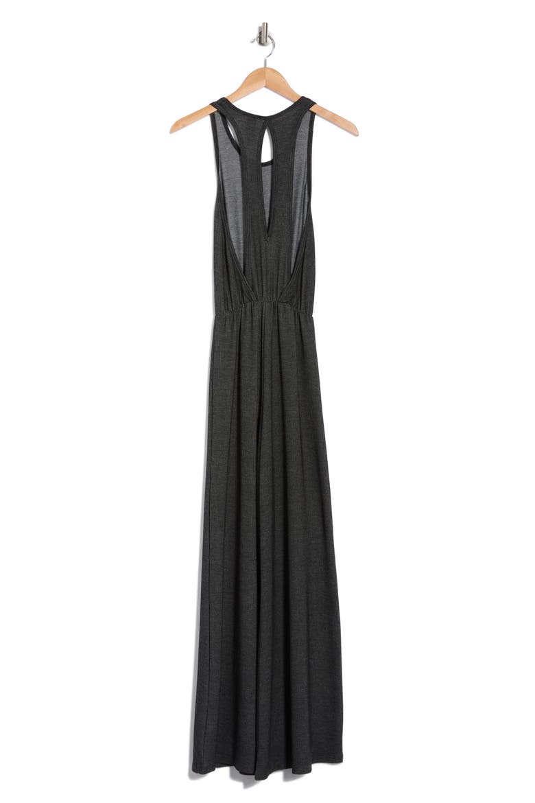 Wide Leg Jumpsuit, Alternate, color, TWO-TONE BLACK