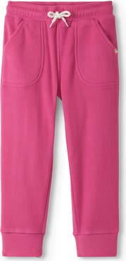 Hatley Kids' Raspberry Rose Fleece Joggers