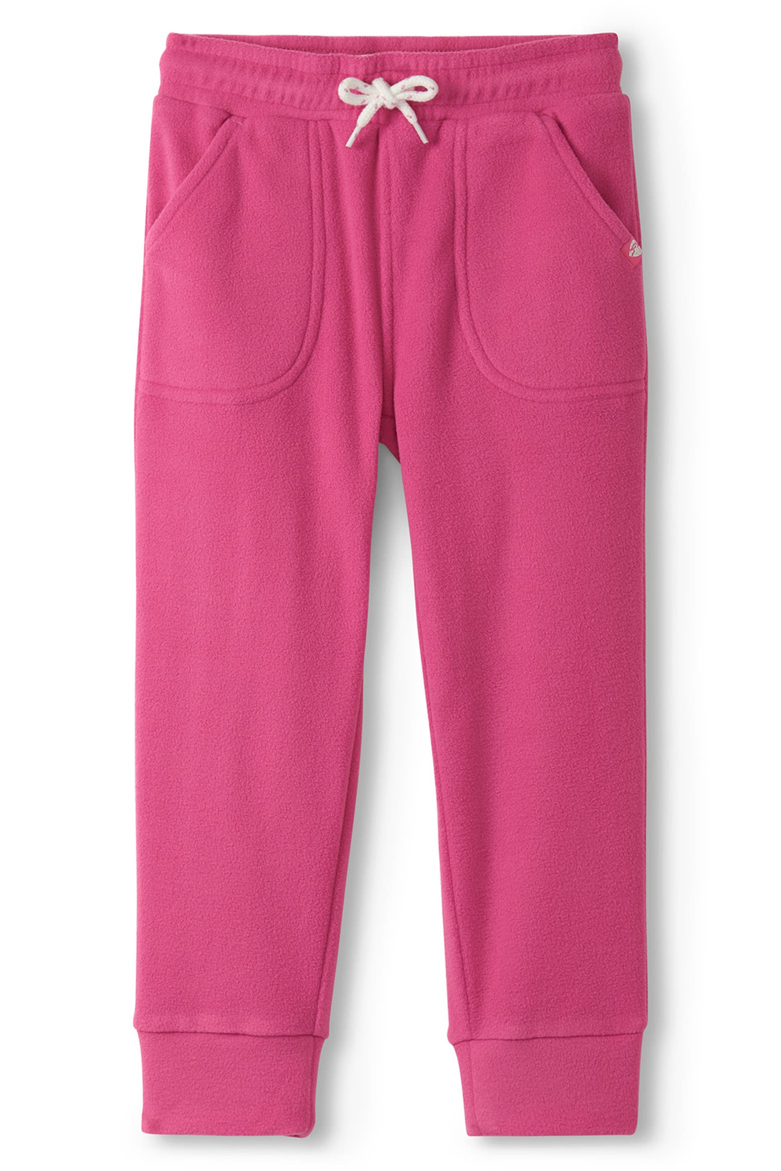 Baby Raspberry Pink Color Hatley Kids' Raspberry Rose Fleece Joggers | Nordstromrack